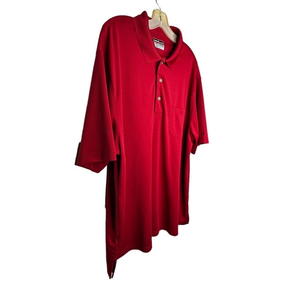 Grand Slam Performance Red Shirt - Picture 2 of 5